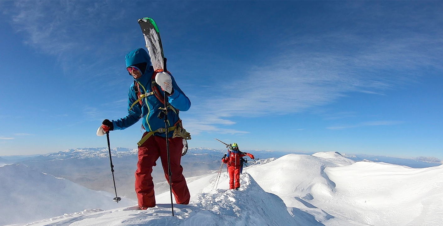 Ski de rando dans les Alpes du Finnmark