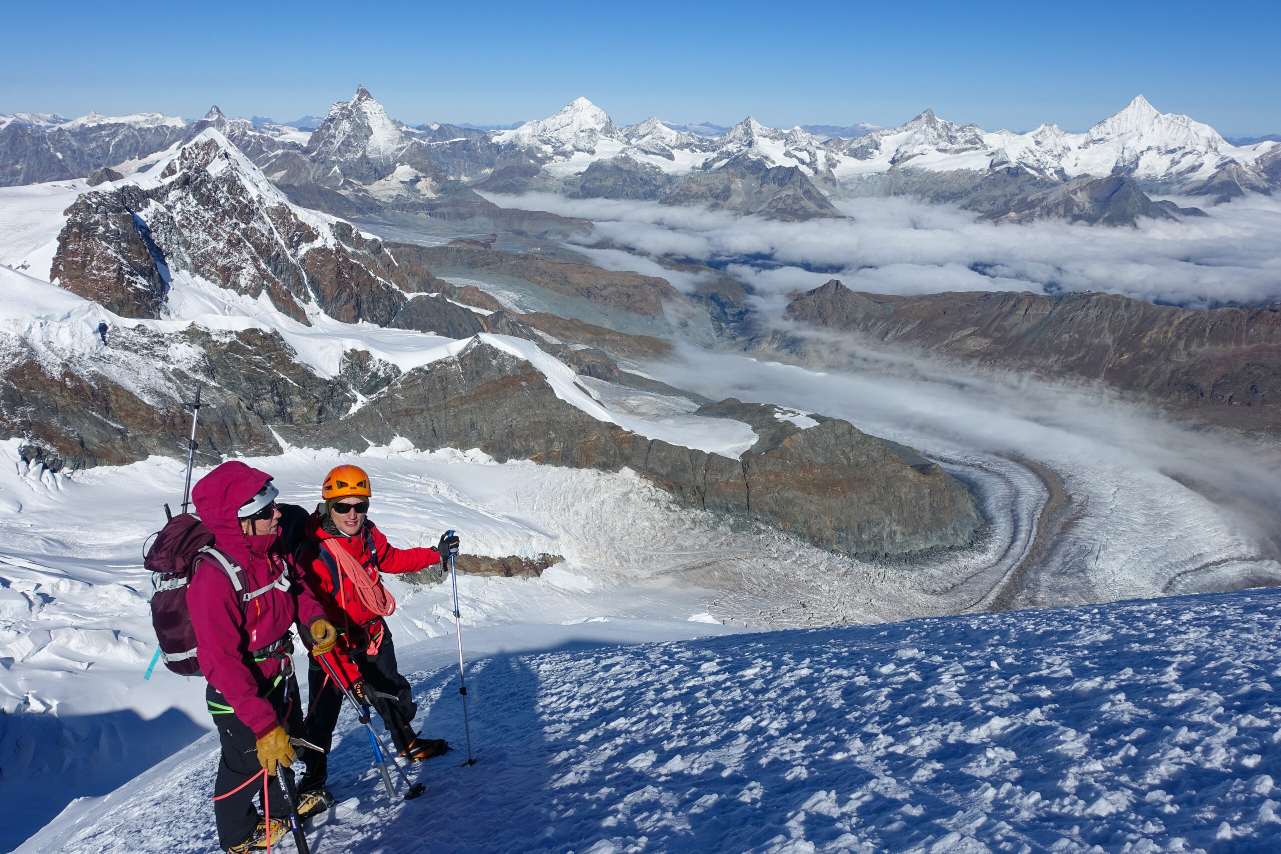 Objectif 4000 ! Mont Rose 4558m